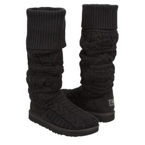 UGG Over-The-Knee Sock Boots
Black